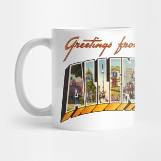 Greetings from Allentown Pennsylvania Mug